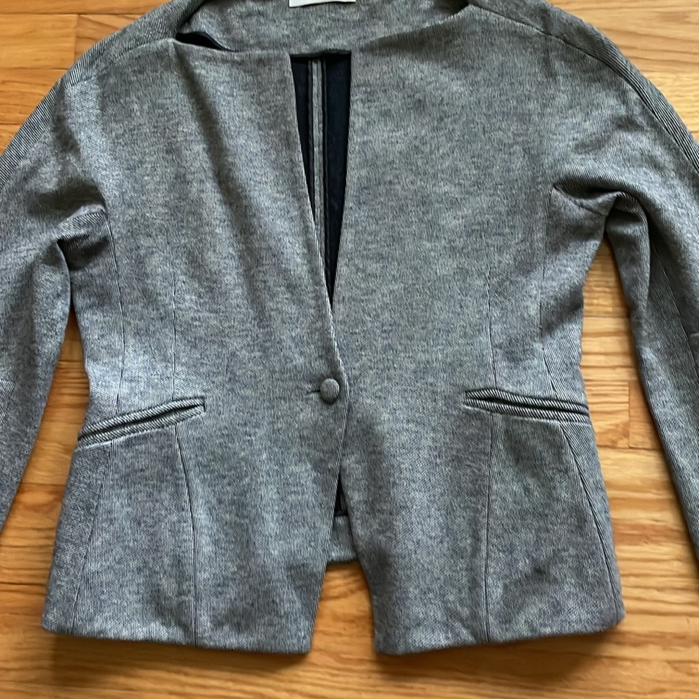 M.M. Lafleur The Wilson Jacket In Escher Houndstooth Print Blazer Size: 16 B03 - Picture 4 of 7